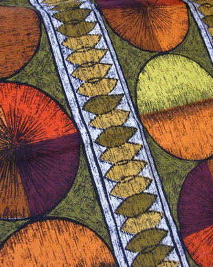 Bumbac imprimeu african 1,20m/70 cm
