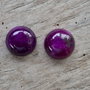 Set cabochoane agata, 12 mm (2 buc)