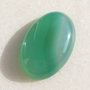 Cabochon 2 agata verde degrade aprox 30x20x6.5 mm