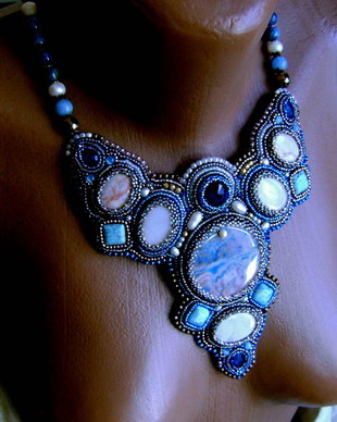 Retinut Miha ! Colier statement  SUBLIM , podoabe pe viata, vintage recreat