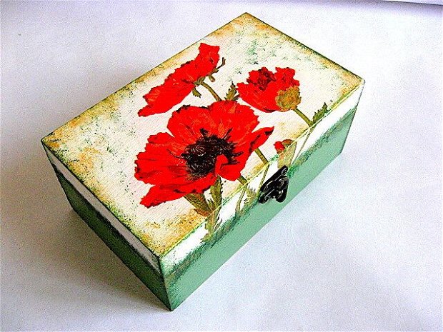 cutie lemn decorata 18941