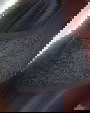 GEANTA /MANSON SUPERBA BLANA NATURALA DE ASTRAHAN/PIELE ANTILOPA