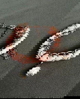 bratara lant auriu matase