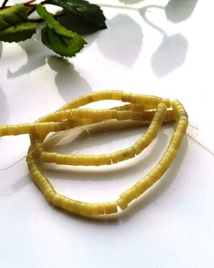 Rondele lemon jad 4*2 mm