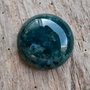 Cabochon Agata indiana, 25 mm