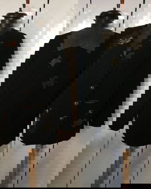 HAINA BAVAREZA STOFA LANA FIARTA SI PIELE NATURALA