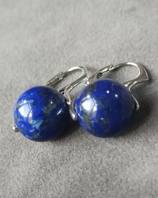 REZERVAT Cercei Argint 925 si lapis lazuli