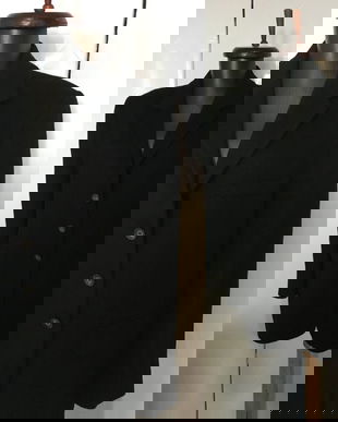 SACOU NEGRU STOFA LANA MIEL ANGORA CASMIR