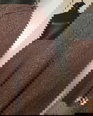 FUSTA PANTALONI STOFA LANA AMESTEC VISINA