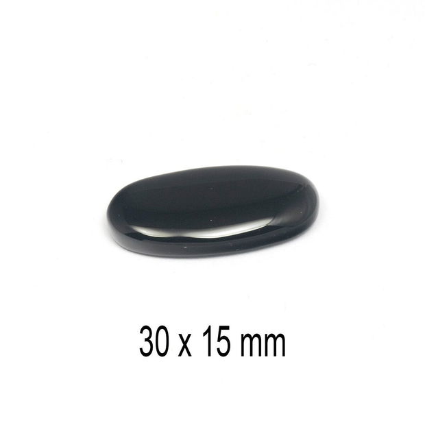 Cabochon Agata braziliana, 30 x 15 mm, A149