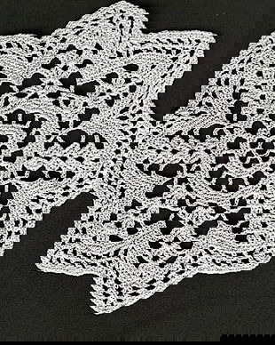 mileu fin crem crosetat manual in colturi