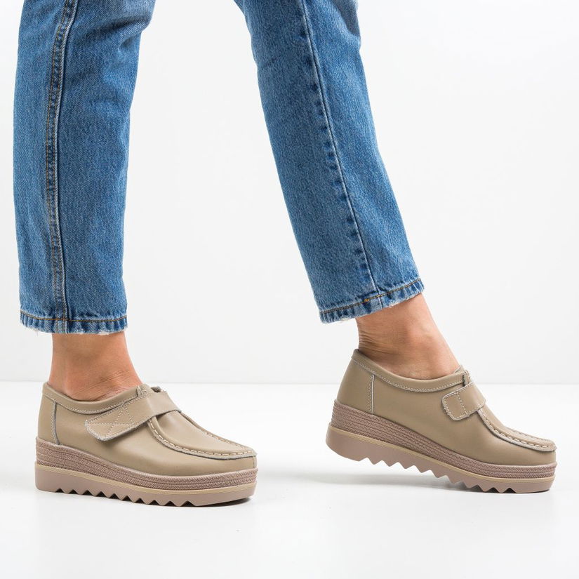 Pantofi Casual Straif Bej