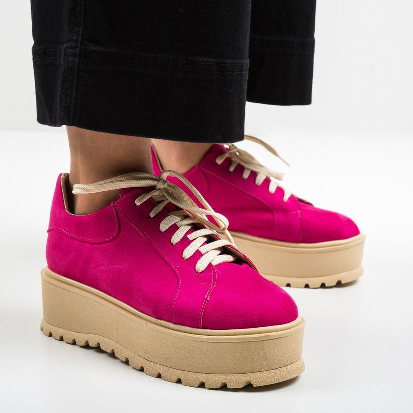 Pantofi Casual Dutano Roz