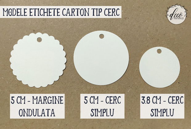 Etichete rustice, etichete marturii kraft, etichete multumire mărturii, verde, carton gros, perforate, nunta rustica, etichete marturii nunta sau botez