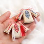 Brosa - martisor - ie traditionala cu broderie manuala