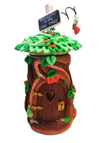 Lampa de veghe - Love Tree Fairy House
