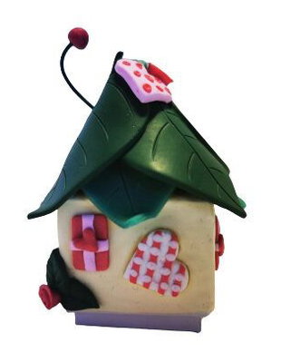 Cutie bijuterii - Leaf Fairy House