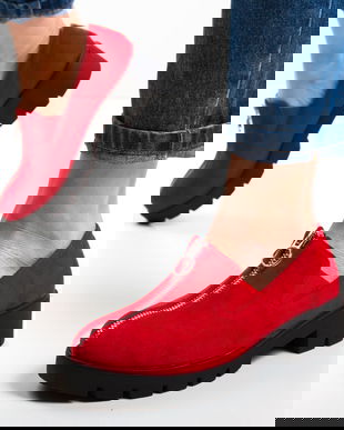 Pantofi Casual Guire Rosii