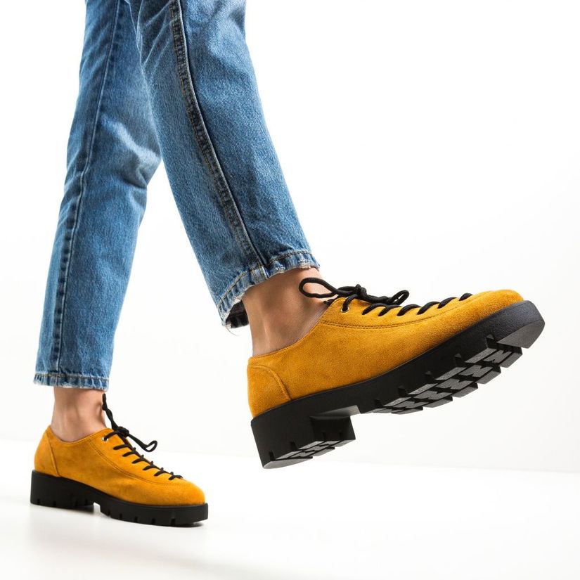 Pantofi Casual Rees Galbeni