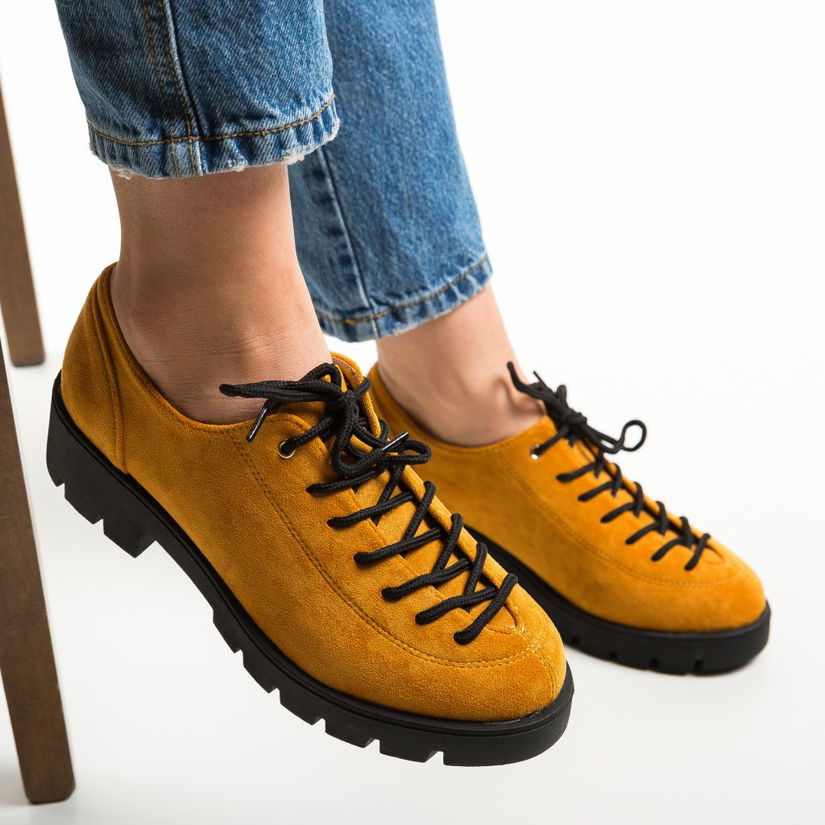 Pantofi Casual Rees Galbeni