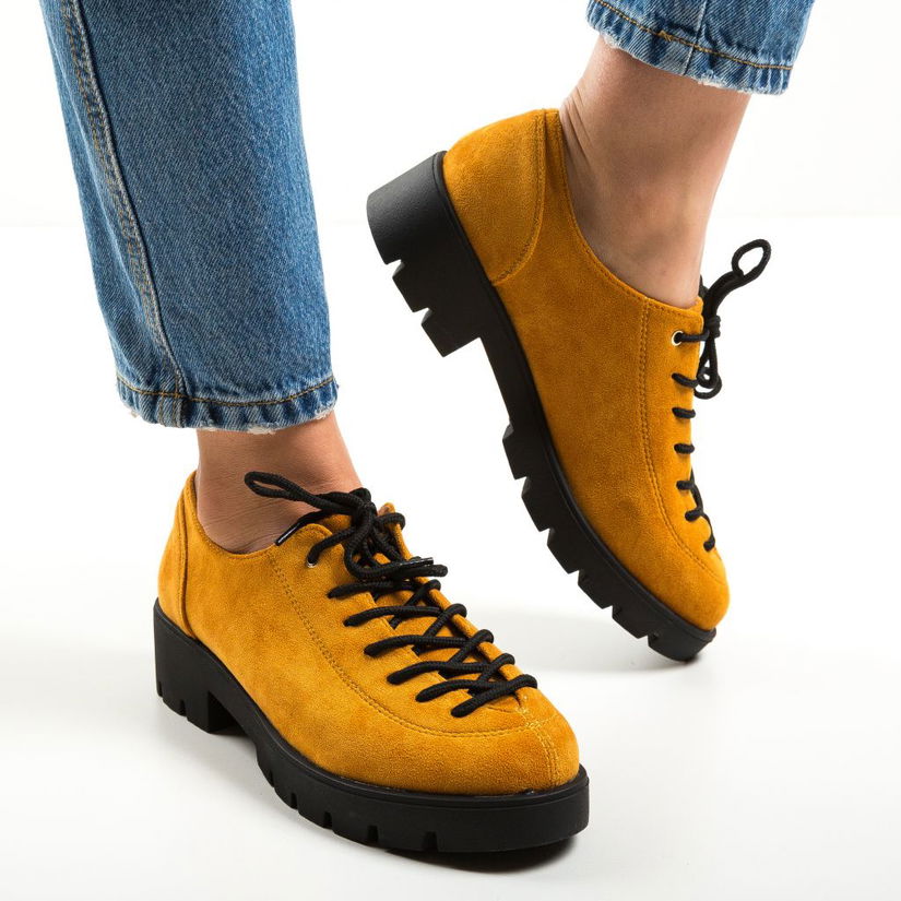Pantofi Casual Rees Galbeni