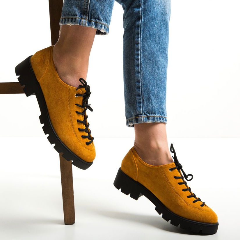 Pantofi Casual Rees Galbeni