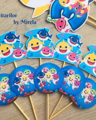 Decoratiuni petrecere Baby shark