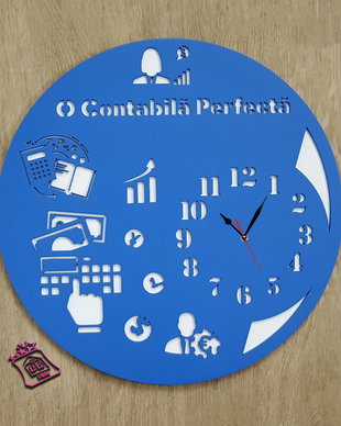 Ceas personalizat contabil/a