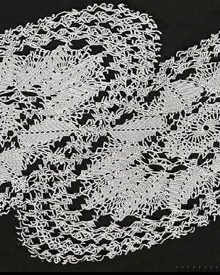 mileu  fin crem crosetat manual