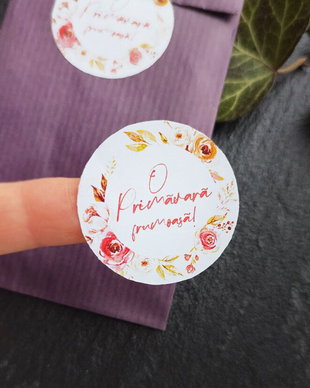 Stickere - "O primavara frumoasa" - set 100 buc