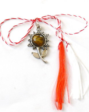 Pandantiv ochi de tigru -martisor