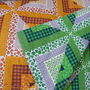 Noua-cuvertura patchwork cu 2 fețe