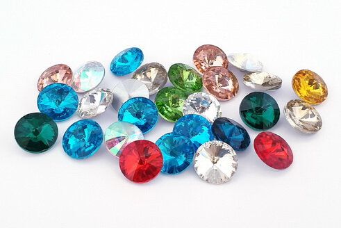 Cabochon din sticla, mix, 14 mm