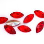 Cabochon din sticla, horse eye, 10x5 mm, siam