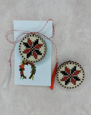 Martisor motiv traditional romanesc nr.4