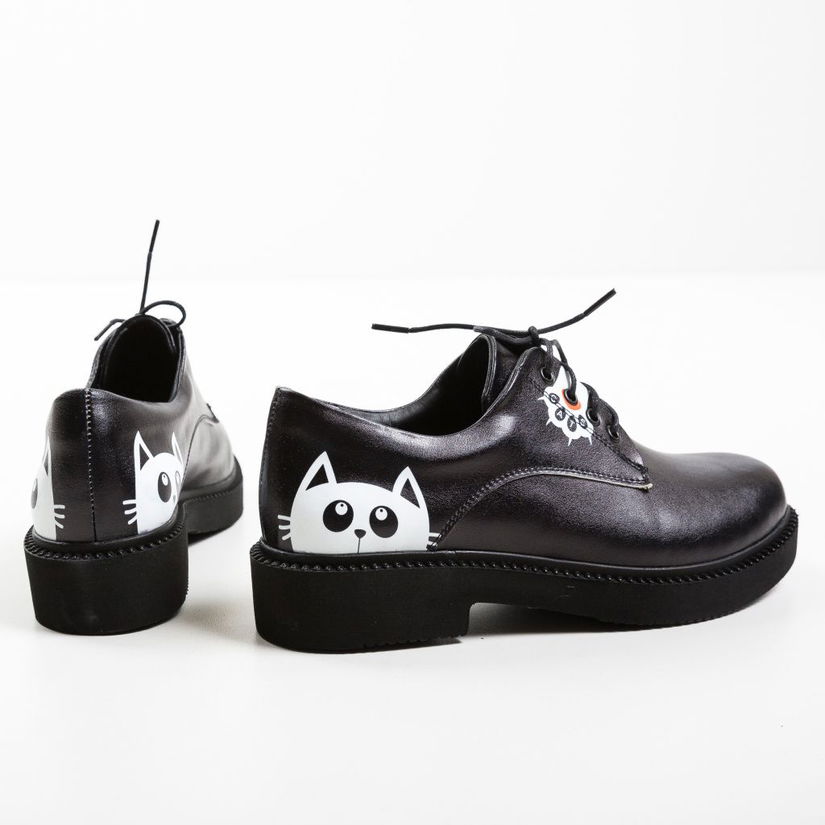 Pantofi Casual Cats Negri 2