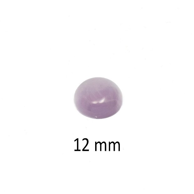 Cabochon Ametist, 12 mm, A173
