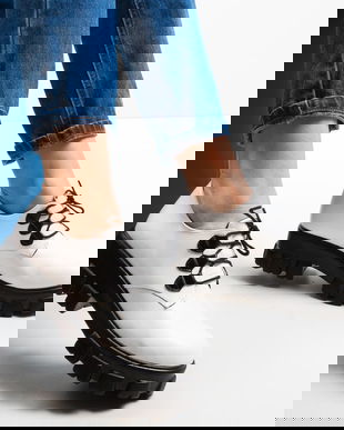 Pantofi Casual Dekila Albi