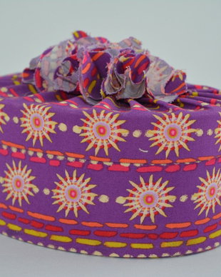 Cutii decorate cu material textil