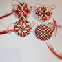 Set patru martisoare brodate manual - Martisoare traditionale