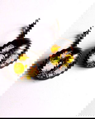 cercei cu motiv floral 38094