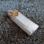 Pandantiv calcit brut cu citrin 45x17x12mm  GSLAK 733B