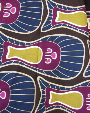 Tesatura imprimeu african