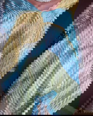 ESARFA PIERRE CARDIN SUPERBA SEMNATA