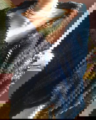 ETOLA ISA LAVILLA FAUX FUR ABSOLUT SUPERBA,ORIGINALA