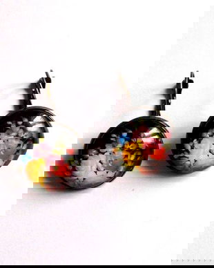 cercei cu motiv floral 38101