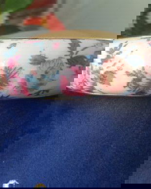 BRATARA SUPERBA  METAL EMAILAT PORTELANAT FRANTA