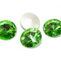 Cabochon din sticla, 10 mm, peridot