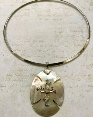Colier pandant Paua-Shell