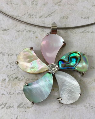 Colier pandant Paua-Shell